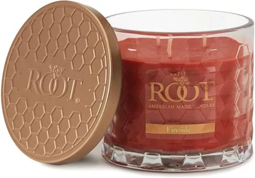 Vista 14 de Root Candles Velas Aromáticas de Otoño Panal de Miel Vela Artesanal Premium Mezcla de Cera de Abeja, Veriglass Pequeño, Especias de Calabaza