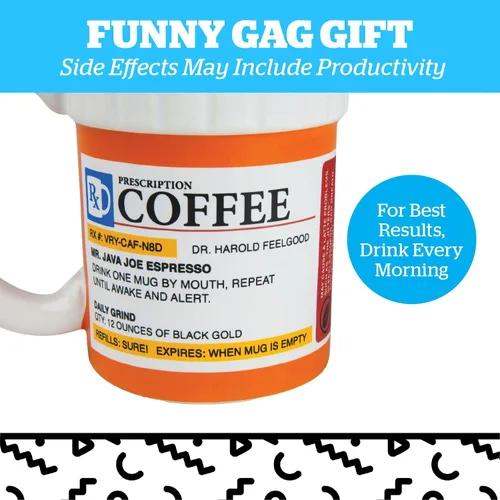 Vista 3 de Taza original de prescripción médica Bigmouth Inc