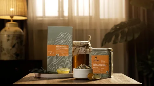 Vista 7 de Luxmi Estates - Té orgánico de cúrcuma con jengibre y cúrcuma (90 bolsas de té), sin cafeína, para inmunidad, inflamación y alivio del estrés