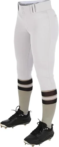 Vista 12 de Champro Girls' Tournament Traditional Low-Rise Softball Knicker Negro