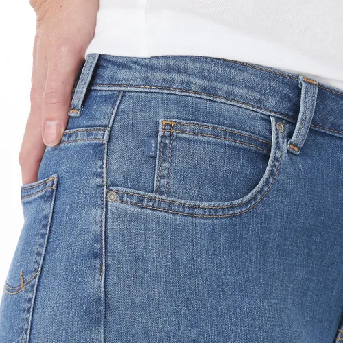 Vista 4 de Lee Jeans capri de ajuste relajado para mujer