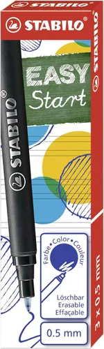 Vista 6 de Rollerball ergonómico - STABILO EASYoriginal Recambios - Paquete de 3 - Negro