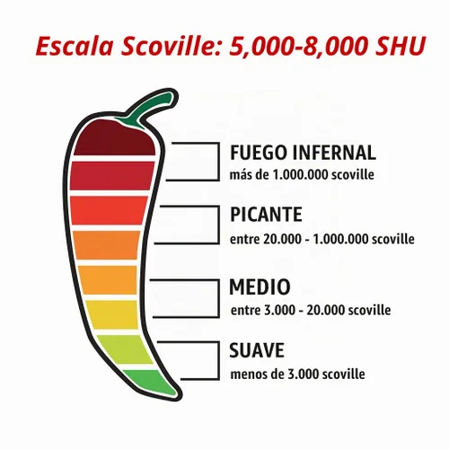 Vista 4 de Pimientos enteros secos Puya de 1 libra, cápsulas de Seco Pulla Chile Perfecto para hacer salsas, adobos, adobos, sopas, guisos y auténticas