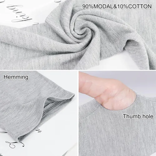 Vista 6 de Bellady Mangas de brazo para hombre manga elástica para tatuaje de brazo guantes largos sin dedos