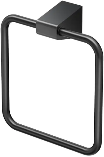 Vista 6 de Gatco 5672 Anillo de toalla acampanado, latón cepillado negro mate combo