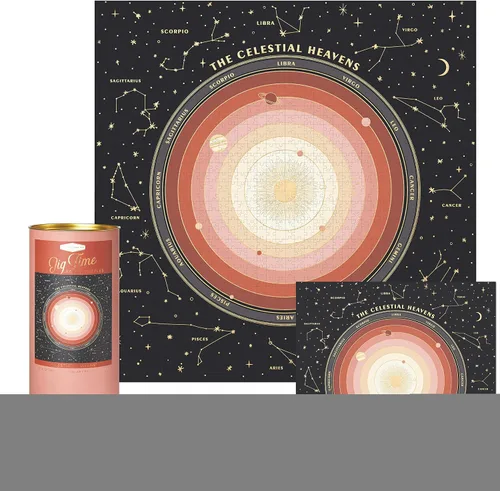 Vista 2 de DesignWorks Ink Jigsaw Puzzle & Art Print, 1 EA, Celestial Heavens