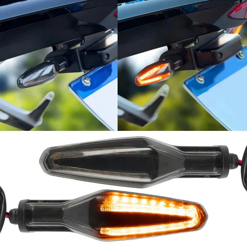 Vista 2 de motoparty para BMW Luz de Señal de Giro para BMW R1250 GS R1200 GS F750GS F850GS Adventure F 900 R S1000 XR Lámpara Direccional de Motocicleta