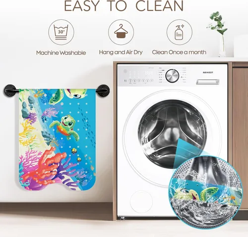 Vista 6 de SHUCHING Tapete de baño para bebé antideslizante de 40 x 16 pulgadas, tapete de baño antideslizante para niños, tapete de ducha largo para baño