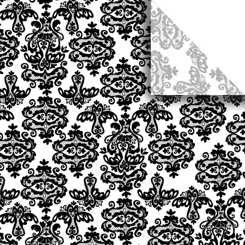 Vista 6 de Jillson Roberts Papel de seda impreso de alta calidad, 240 hojas, 20 x 30 pulgadas, ramo
