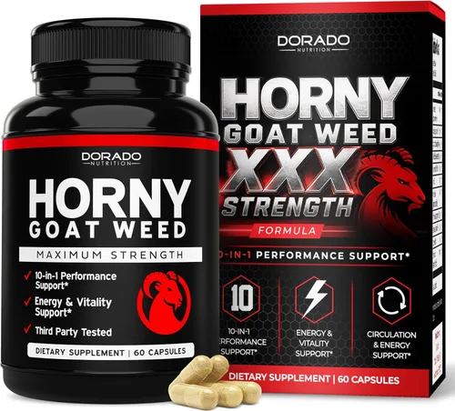 Vista 11 de Horny Goat Weed para hombres y mujeres – [20% de Icariins Fuerza Máxima] – Resistencia, Aguante, Circulación, Soporte Articular y de Espalda – Raíz