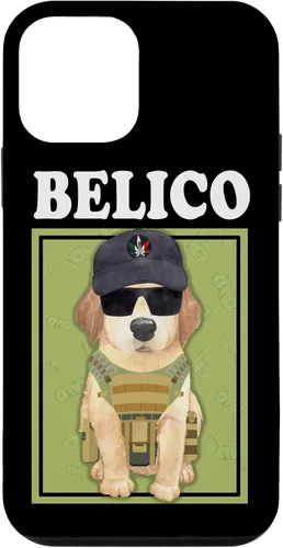 Vista 16 de Funda para iPhone 16 Perrito Belico Funny Mexican Corridos Belicos