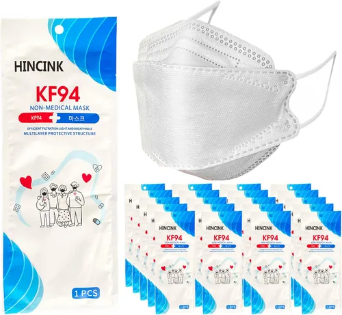 Vista 10 de Disposable Masks 10 Pack, 4-Layer Individually Wrapped Masks for Adults Adultos-colorido-a