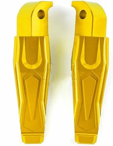 Vista 5 de Reposapiés de la motocicleta Estriberas Trasero Pasajero Pedales para Yam & aha Tmax 500/530 MT03/MT07/MT09/MT10/MT125/XSR700/XSR900/YZF-R3 65