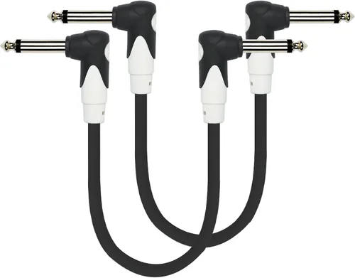 Vista 5 de KIRLIN Cable LGI-201-10/BK Cable de instrumento LightGear de 10 pies rectos de 1/4 pulgadas con chaqueta de PVC negro