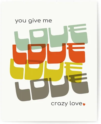 Vista 2 de Song Lyric - Póster artístico para pared, póster de cita musical, decoración moderna de mediados de siglo, regalo para aniversario, boda, él, su