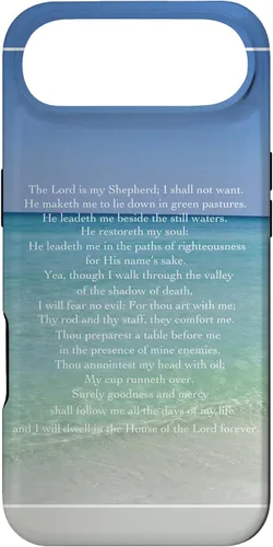Vista 27 de Psalm 23 Beautiful Christian Beach - Funda para iPhone 17