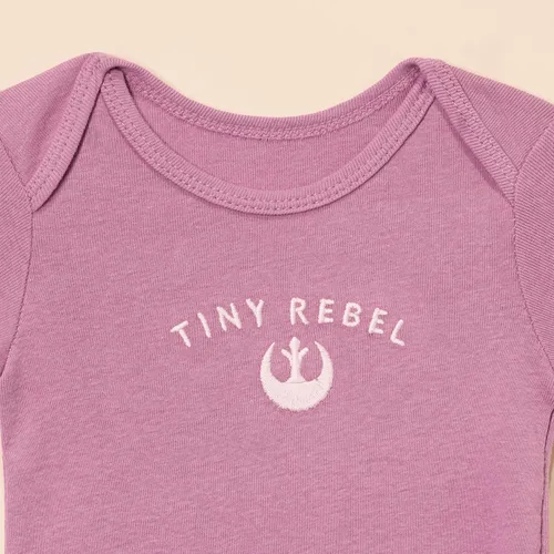 Vista 4 de Tienda Essentials Disney Marvel Star Wars Body de manga corta para niña princesa, paquete de 6