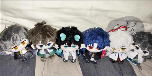 Vista 4 de KILA MILA Anime Kafka Bailu Blade Dan Heng Jing Yuan Muñeca de peluche Kawaii, mercancía suave, adorable muñeco de felpa, colgante, regalos (Blade-a)