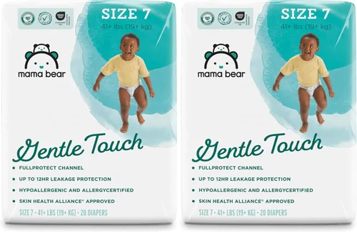 Vista 13 de Marca Amazon - Pañales Mama Bear de toque suave, talla 1, 50