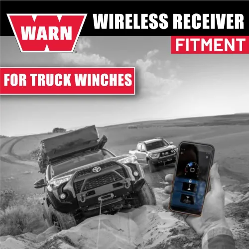Vista 5 de WARN 103945 Receptor inalámbrico HUB y aplicación de teléfono - para cabrestantes de camiones (Zeon, VR, VR EVO) Bluetooth Compatible, Wireless