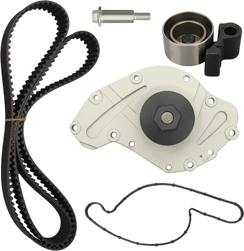 Vista 29 de IRONTEK Kit de correa dentada con bomba de agua para Mazda Miata 1994-2005, 1994-1995 para Mazda MX-3, 1995-1998 para Mazda Protege, 1995-1997