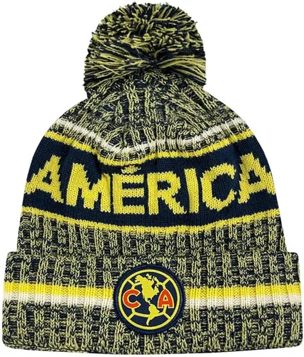 Vista 9 de Icon Sports Soccer Team Beanie – Adult Official Football Club Knit Winter Warm Pom Cap Casual Hat for Men Women Unisex