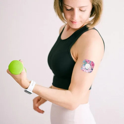 Vista 6 de 25 piezas de cubiertas de sensor para Dexcom G7, parche impermeable para monitor de azúcar en sangre, parches adhesivos para sensor, accesorios