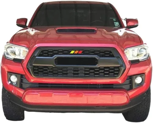 Vista 6 de Emblema de rejilla frontal tricolor compatible con Tacoma 4Runner