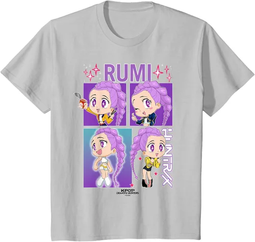 Vista 22 de Camiseta con licencia oficial de Kpop Demon Hunters Rumi