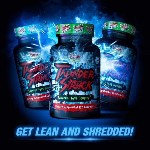 Vista 5 de Psycho Pharma Thunderstruck - Suplemento de masa muscular magra