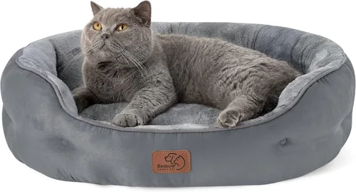 Vista 25 de Bedsure AeroFrost™ - Cama refrescante para perros pequeños, redonda