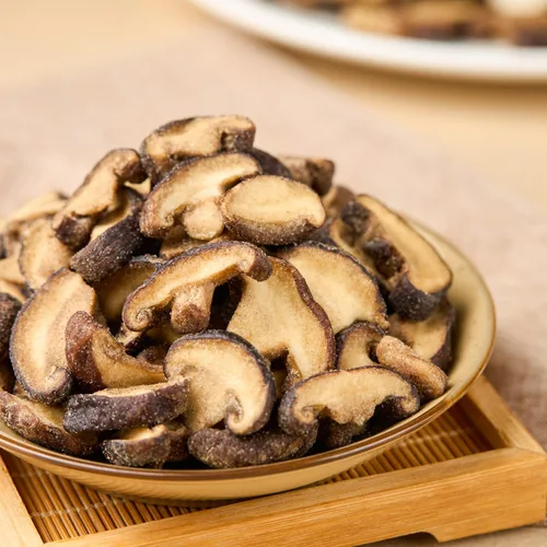 Vista 3 de VIGOROUS MOUNTAINS Shiitake - Chips de champiñones 6oz con sabor a Wasabi