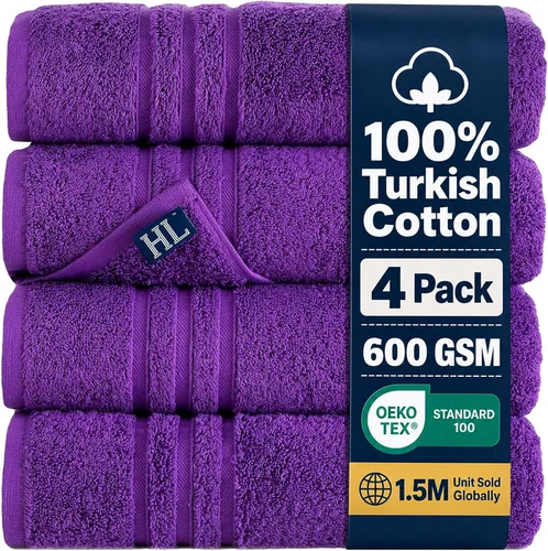 Vista 81 de Hawmam Linen - Juego de toallas de algodón turco original prémium, calidad de hotel para máxima suavidad y absorción, para cara, manos, cocina