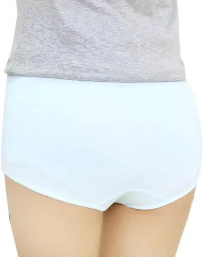 Vista 6 de Cotton Whisper 3 paquetes de pantys ajustables con estampado de sonridad de embarazo maternidad
