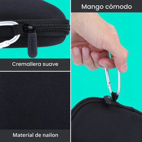 Vista 5 de Funda de almacenamiento Lebakort compatible con mouse Logitech MX Master 4 / MX Master 3S / MX Master 3 / MX Master 2S Advanced