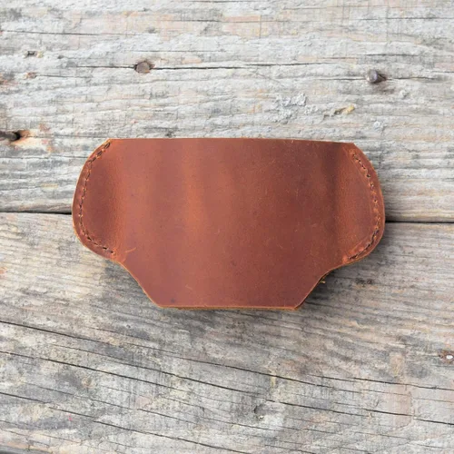 Vista 4 de Funda de cuero para cinturón deslizante, funda de pistola de cuero genuino para OWB IWB IWB Funda universal para pistola para zurdos y diestros