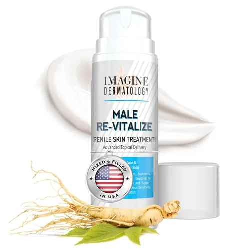Vista 8 de Re-Vitalize, para hombres, crema para alivio de la salud del pene, calma y protege la piel roja e irritada (5.onzas fluidas, 150 mililitros)