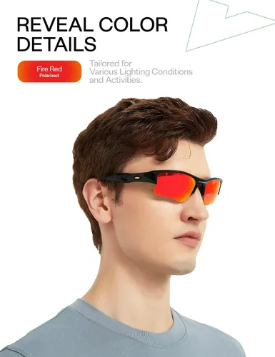 Vista 3 de Mryok Lentes de repuesto para Oakley Low Key OO9433-2.126 in - Opciones
