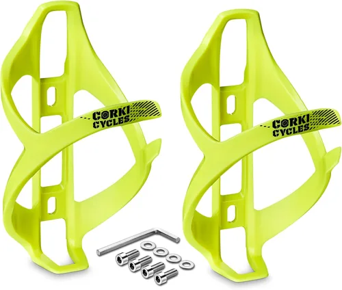 Vista 16 de corki Cycles Soporte para botella de agua para bicicleta, con carga lateral derecha, jaula para botella de agua para carretera, MTB, bicicleta