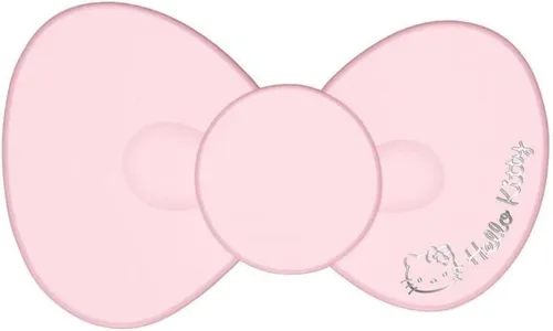 Vista 5 de Impressions Vanity - Espejo compacto LED con lazo de Hello Kitty, bonito espejo de maquillaje de viaje de doble cara, botón táctil suave con apagado