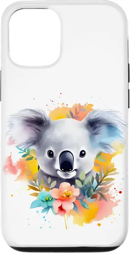 Vista 28 de Funda Koala con flores de eucalipto para iPhone 17