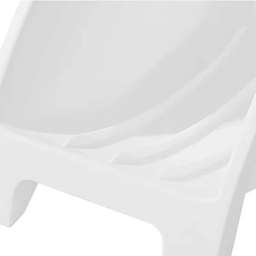 Vista 4 de 3 soportes para platos llanos, organizador de gabinete de cocina de plástico para platos verticales, estante de almacenamiento para encimera