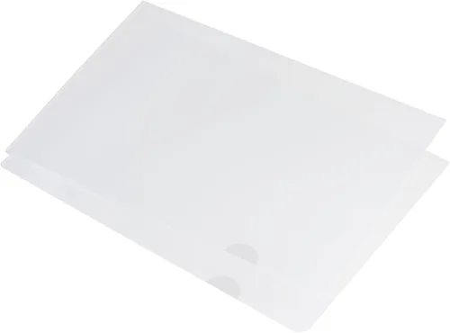 Vista 11 de PATIKIL Carpetas tipo L, paquete de 12 unidades, tamaño A4, bolsillos de plástico para proyectos, papel transparente, funda para documentos