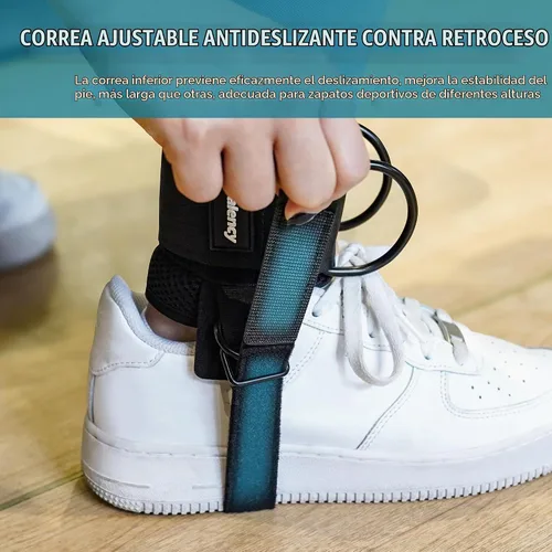 Vista 5 de Correas de tobillo para máquina de cable para mujer, correa de tobillo