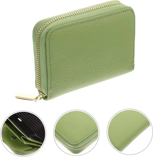 Vista 6 de NUOBESTY 3 unids Cartera Titular Billeteras De Hombres Cuero Original Organizador Portátil Carteras Para Hombres De Cuero Original Id Bag Mens