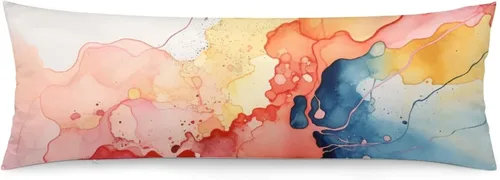 Vista 7 de Funda de almohada de cuerpo con mapa personalizado de la ciudad de Nueva York, 20 x 54 pulgadas, funda protectora de almohada larga con cremallera