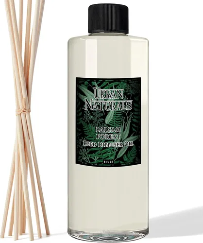 Vista 54 de Urban Naturals Recambio de aceite difusor de varillas ámbar y lavanda, lavanda relajante, ámbar cálido, aroma calmante para habitación, 4 onzas +