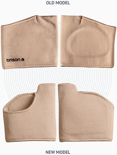 Vista 5 de Almohadillas metatarsianas diseñadas por podólogos Brison para mujeres y hombres - Fundas de gel para aliviar el dolor en la bola del pie