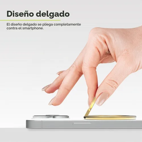 Vista 2 de PureGear Soporte Magnético con Anillo para Teléfono, Soporte Magnético con Anillo para Teléfono Compatible con MagSafe iPhone Air, 17, 17Pro Oro