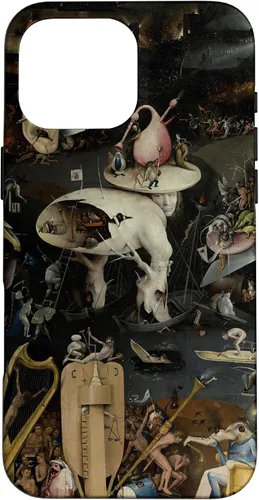 Vista 19 de Carcasa para iPhone 13 Pro Max El jardín de las delicias terrenales Hieronymus Bosch